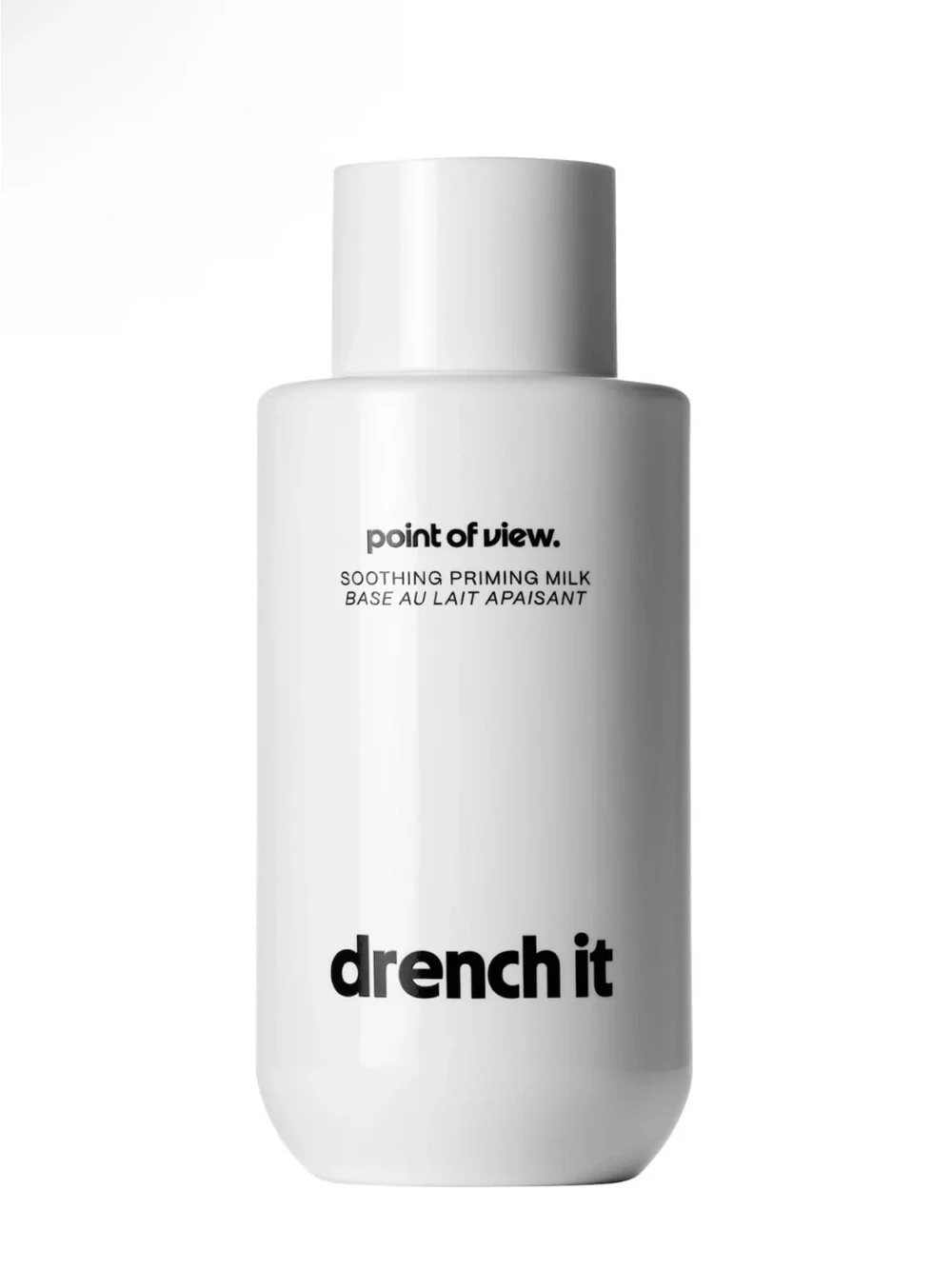 POINT OF VIEW. drench it soothing priming milk with rice water
